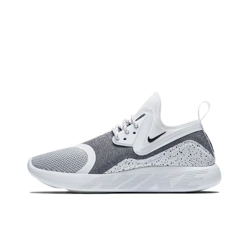 Nike LunarCharge Low Топ Casual Женский Серый Белый