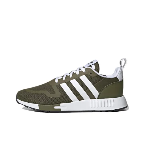 Adidas Originals MULTI Устойчивый к истиранию Дышащий Легкий Низкий Топ Резиновые Беговые кроссовки Унисекс Оливково-зеленый