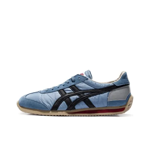 Onitsuka Tiger California Low Топ Повседневная обувь Унисекс Винтажный синий