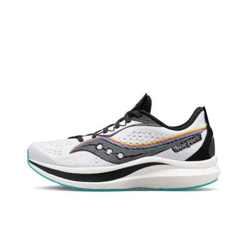 Saucony Endorphin Speed 2 Low Топ Беговые кроссовки Женские Белые Черные Синие M Ширина
