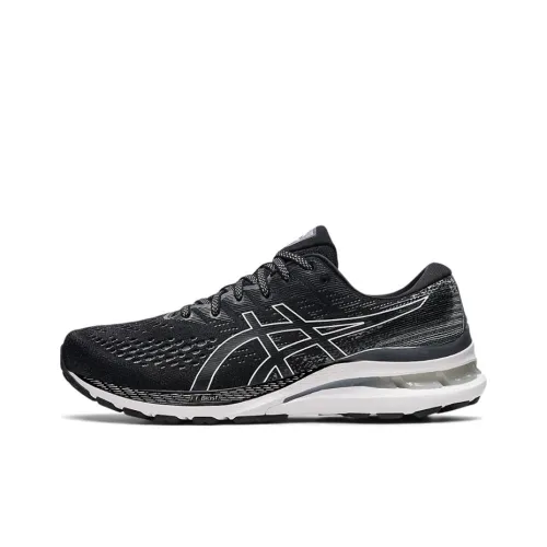 Asics Gel Kayano 28 Low Топ Беговые кроссовки Мужские Графитовый Серый 4E Ширина