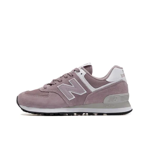 New Balance NB 574 Low Топ Марафон Беговые кроссовки Унисекс Пыльно-розовый