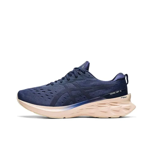 Asics Novablast 2 Low Топ Беговые кроссовки Унисекс Синий