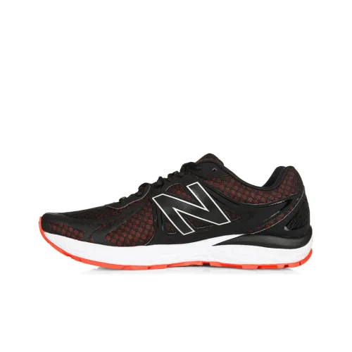 New Balance NB 720 Low Топ Беговые кроссовки Мужские Черные Красные