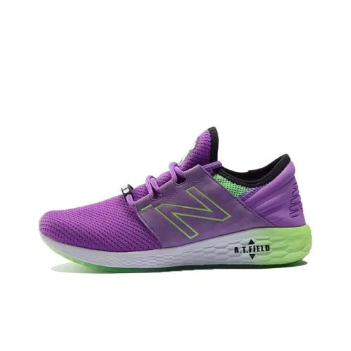 EVA x New Balance NB Fresh Foam Cruz v2 Low Топ Беговые кроссовки Унисекс Фиолетовый