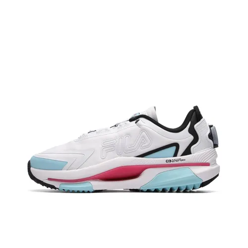 FILA ATHLETICS Амортизация Устойчивый к истиранию Легкий Низкий Топ Повседневный Женский Белый Синий