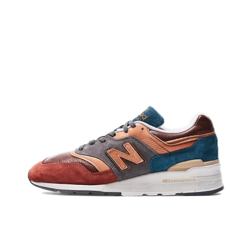 Todd Snyder x New Balance NB 997 Low Топ Повседневные Беговые Кроссовки Мужские Коричневые