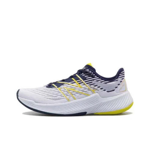 New Balance NB FuelCell Prism Low Топ Беговые кроссовки Женские Белые Синие