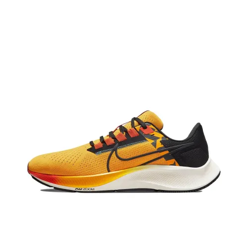 Nike Pegasus 38 Low Топ Тренировочные Беговые Кроссовки Мужские Желто-черные