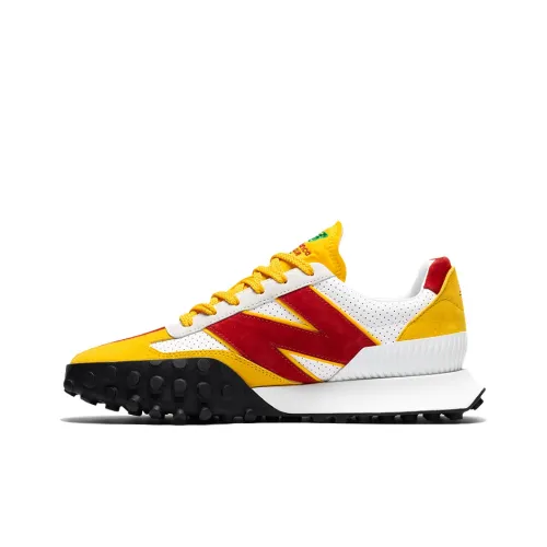 CASABLANCA x New Balance совместная коллекция xc 72 Low Top Casual Unisex Белый Желтый Красный