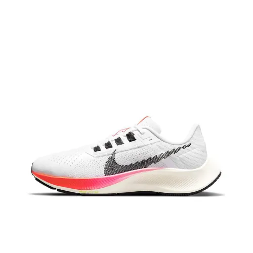 Nike Pegasus 38 Low Топ Воздух Zoom Повседневный Беговые кроссовки Женские Белый Розовый Черный