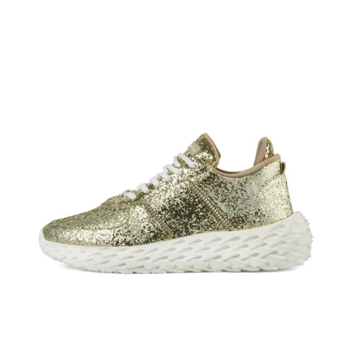 Giuseppe Zanotti GZ Urchin Низкий Топ Повседневная Обувь Женская Золотая