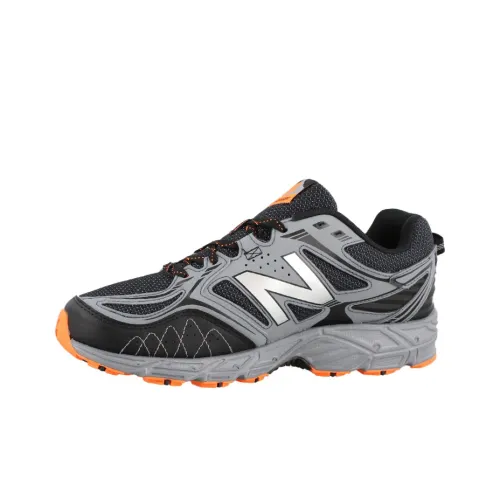 New Balance NB 510 V3 Trail Low Топ Беговые кроссовки Мужской Черный Серый Оранжевый