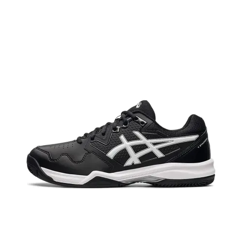 Asics Gel Dedicate 7 Clay Low Top Беговые кроссовки Мужские Черный Белый