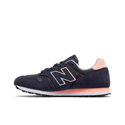 New Balance NB 373 Low Топ Марафон Беговые кроссовки Женские Темно-синий