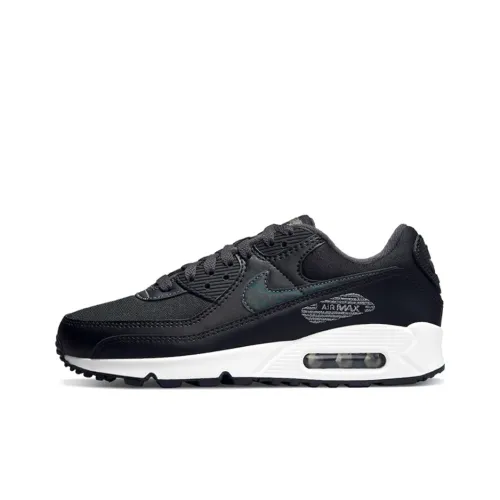 Nike Air Max 90 Low Топ Беговые кроссовки Мужской Черный