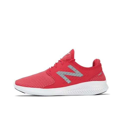 New Balance NB Coast Low Top Повседневные Беговые Кроссовки Женские Сетка Розовый