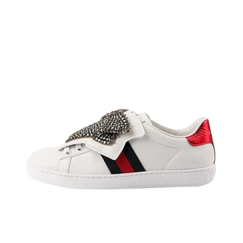 GUCCI Ace Скейтборд Кроссовки Низкие Женские