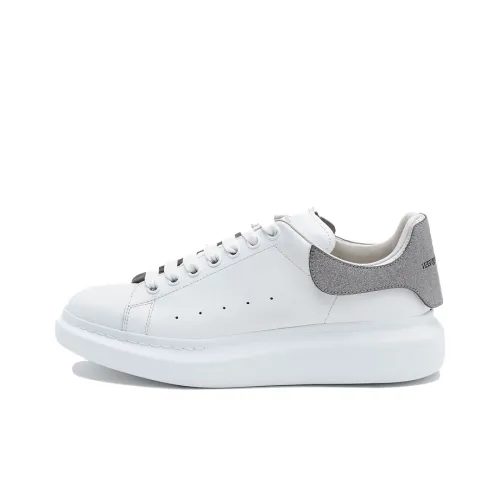 Alexander McQueen Oversized Sneaker Low Топ Стильные Скейтбординги Мужской Белый