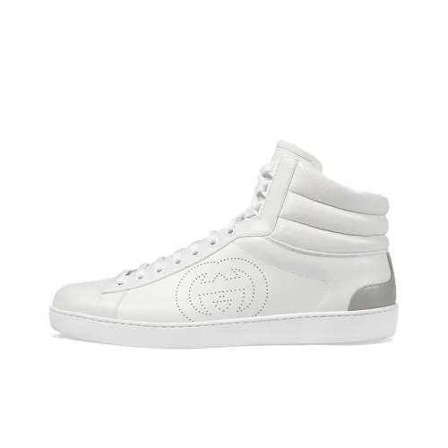 GUCCI Ace Стильные Скейтбординги Мужской Белый