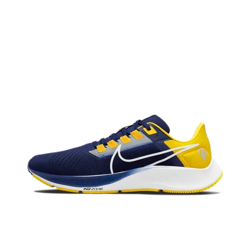 Nike Pegasus 38 Амортизация Противоскользящий Устойчивый к истиранию Дышащий Легкий Отскок Низкий Топ Беговые кроссовки