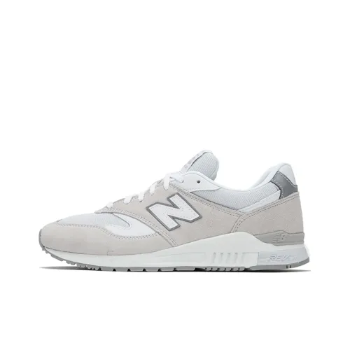 New Balance NB 840 Low Топ Марафон Беговые кроссовки Мужской Белый Серый