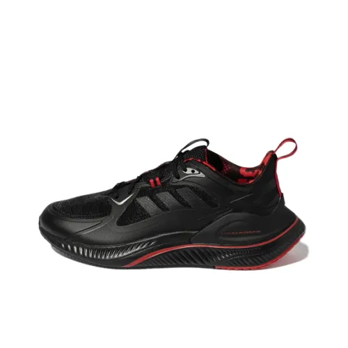 Adidas Alphamagma Q2 Slip-resistant Abrasion-resistant MID Топ Повседневные Беговые кроссовки Унисекс Черный