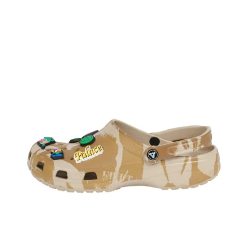 PALACE x Crocs Классическая саба Мужская Коричневая Камуфляж