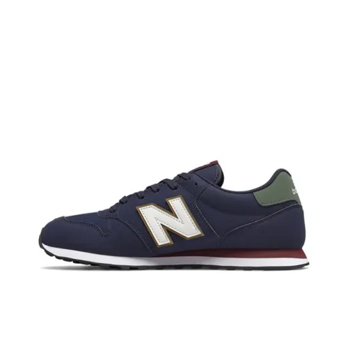 New Balance NB 500 Low Топ Беговые кроссовки Мужской Морской синий