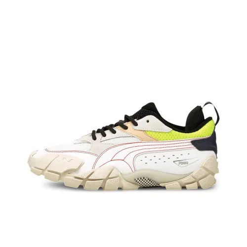 PUMA Амортизация противоскользящий легкий низкий топ беговые кроссовки женские черный белый зеленый