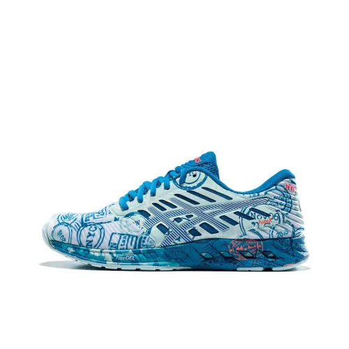 Asics Fuze NYC Low Топ Беговые кроссовки Женские Сине-белый