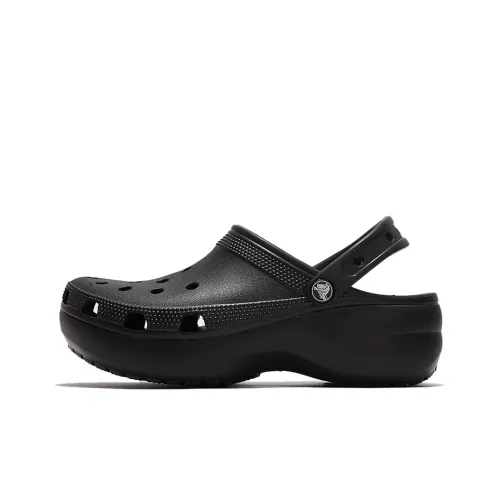 Crocs Classic Clog Cloud Clog Sabo 4,1cm Женские Черный