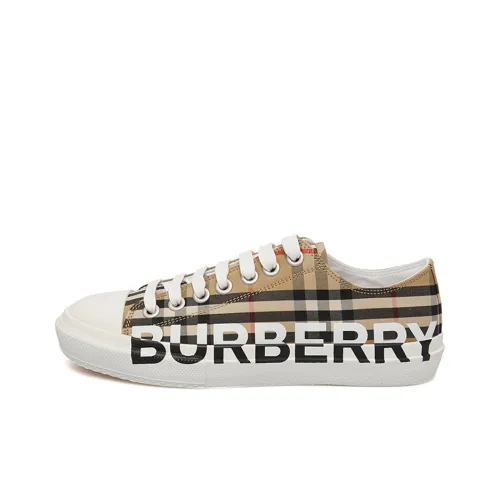 Burberry Canvas Shoes Low Top Мужские