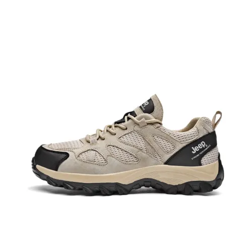 JEEP Низкий Топ Альпинистская Обувь Мужская Песочного Цвета