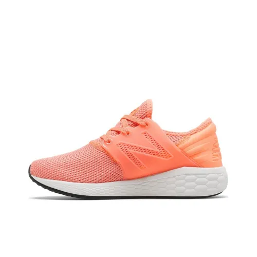 New Balance NB Fresh Foam Cruz v2 Cruz V2 Low Топ Беговые кроссовки Женские Оранжевые