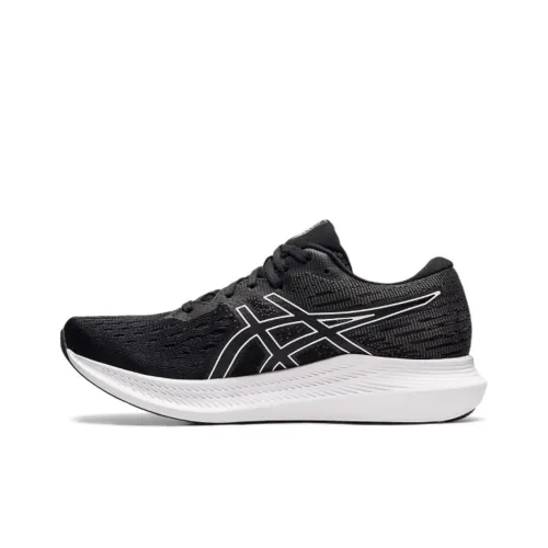 Asics EvoRide 2 Low Топ Тренировочные Беговые Кроссовки Женские Черный Белый