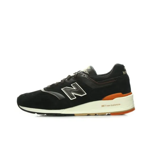 New Balance NB 997 Low Топ Беговые кроссовки Унисекс Черный