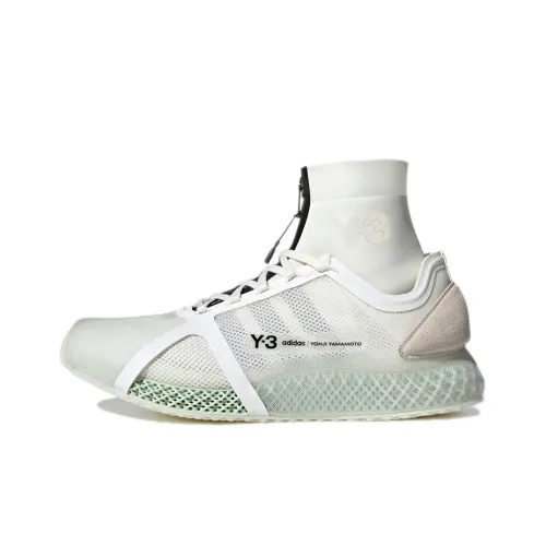 Y 3 4D Runner Беговые кроссовки Высокие Унисекс