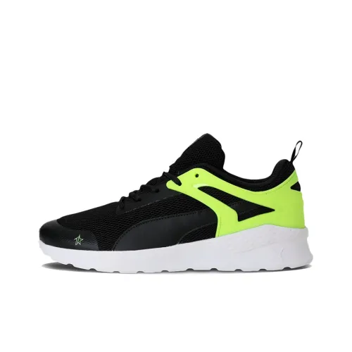 1DER X PUMA Columbus Low Беговые кроссовки Мужские Черные Зеленые