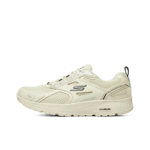 Skechers GO RUN Low Топ Повседневные Беговые Кроссовки Men's Natural
