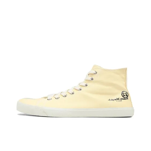 Maison Margiela Tabi High Top Canvas Shoes Men's