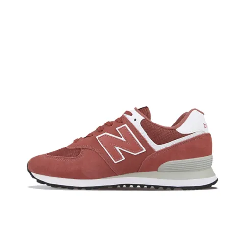 New Balance NB 574 Low Топ Беговые кроссовки Мужской Вермильон Красный