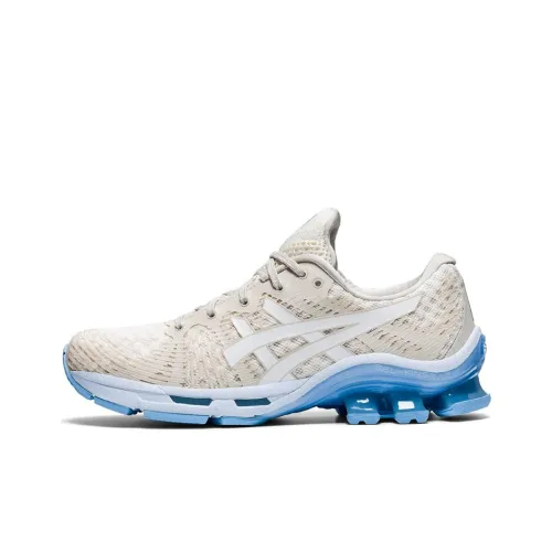 Asics Gel Kinsei OG Дышащие и Износостойкие Низкие Кроссовки для Бега Женские Светло-Коричневый Белый