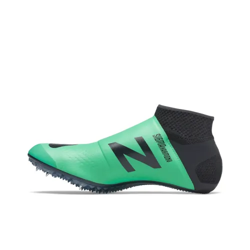 New Balance MID Топ Марафон Беговые кроссовки Унисекс Черный Зеленый