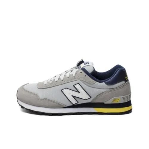 New Balance NB 515 Low Топ Беговые кроссовки Мужской Серый Желтый