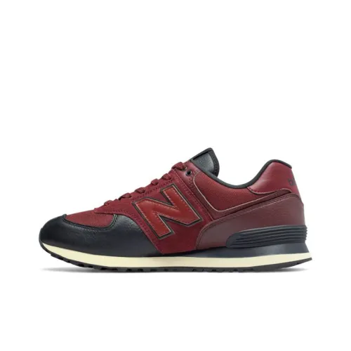 New Balance NB 574 Series V2 Low Топ Беговые кроссовки Мужские Красный Черный