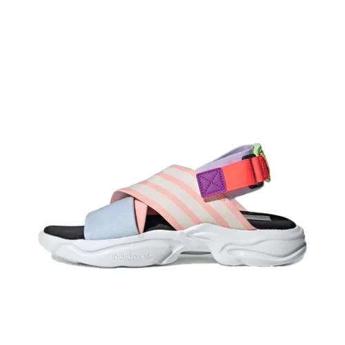 Adidas Originals Magmur Sandal Пляжные сандалии Женские Розовый Синий