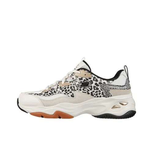 Skechers D'LITES 4,0 Natural Habitat Low Top Повседневная обувь Women's White Black