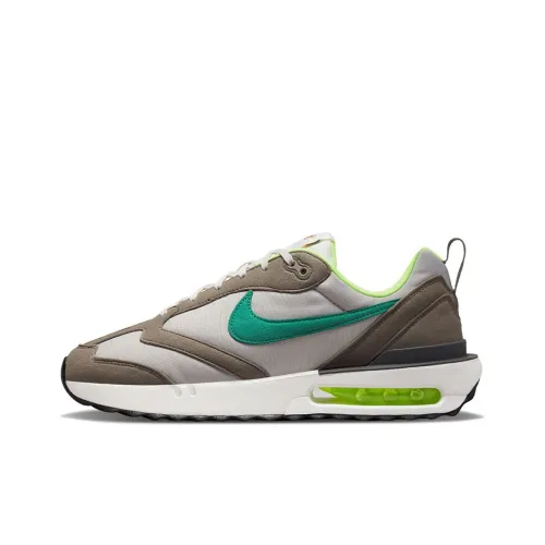 Nike Air Max Dawn Low Топ Casual Мужской Серый Зеленый