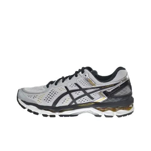 Asics Gel Kayano 22 Low Top Марафон Беговые кроссовки Мужские Серые